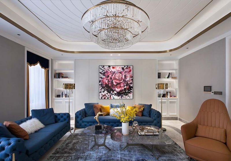 143㎡美式轻奢装修实景|迷人的精致生活！ - 家居知识