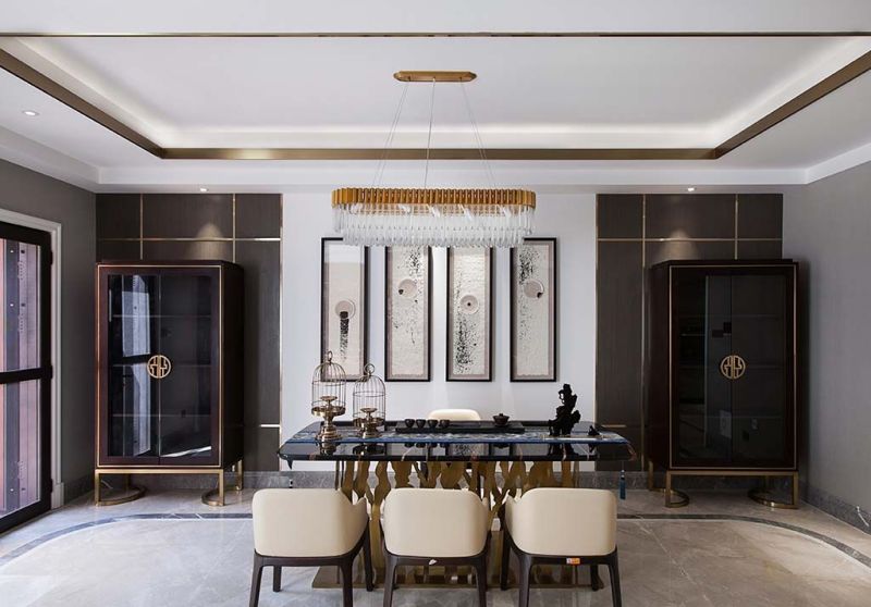 143㎡美式轻奢装修实景|迷人的精致生活！ - 家居知识