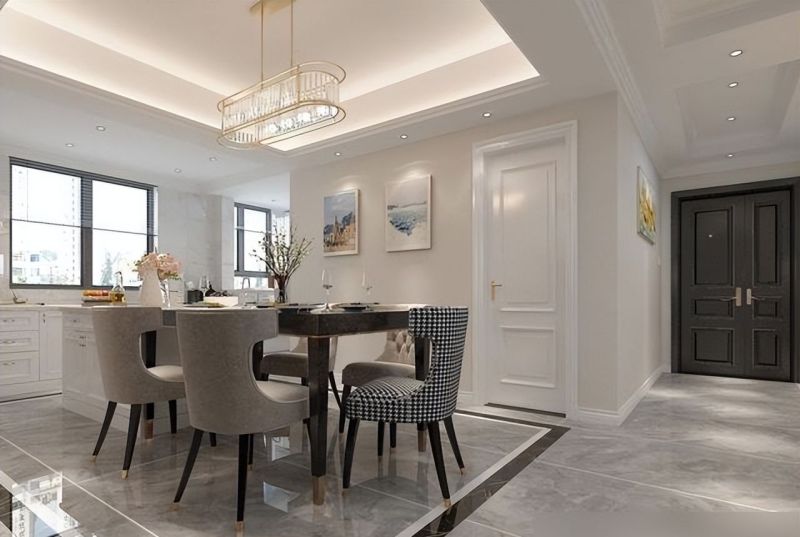 130㎡的家装简约美式，简洁有设计感，整体那叫一个高大上，很美 - 家居知识