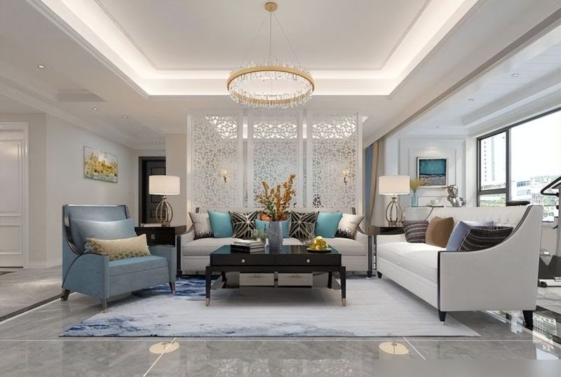 130㎡的家装简约美式，简洁有设计感，整体那叫一个高大上，很美 - 家居知识