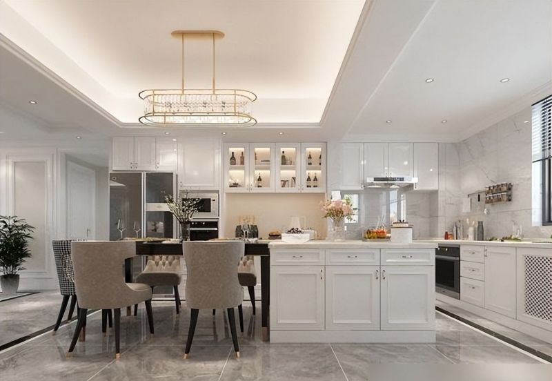 130㎡的家装简约美式，简洁有设计感，整体那叫一个高大上，很美 - 家居知识