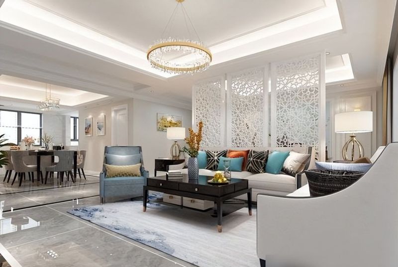 130㎡的家装简约美式，简洁有设计感，整体那叫一个高大上，很美 - 家居知识