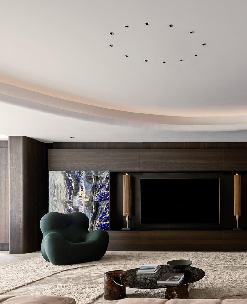 240㎡奶油中古风格案例！用色彩编织时光，让空间有质感更有温度 - 家居知识