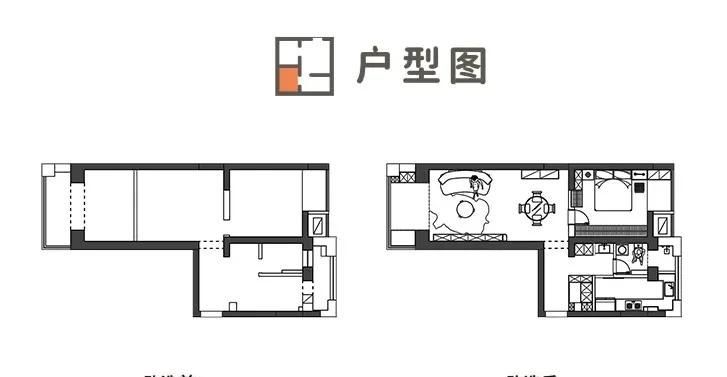 【桔+整屋】63m²手枪户塞下十大功能区！中古风婚房太心动了！ - 家居知识