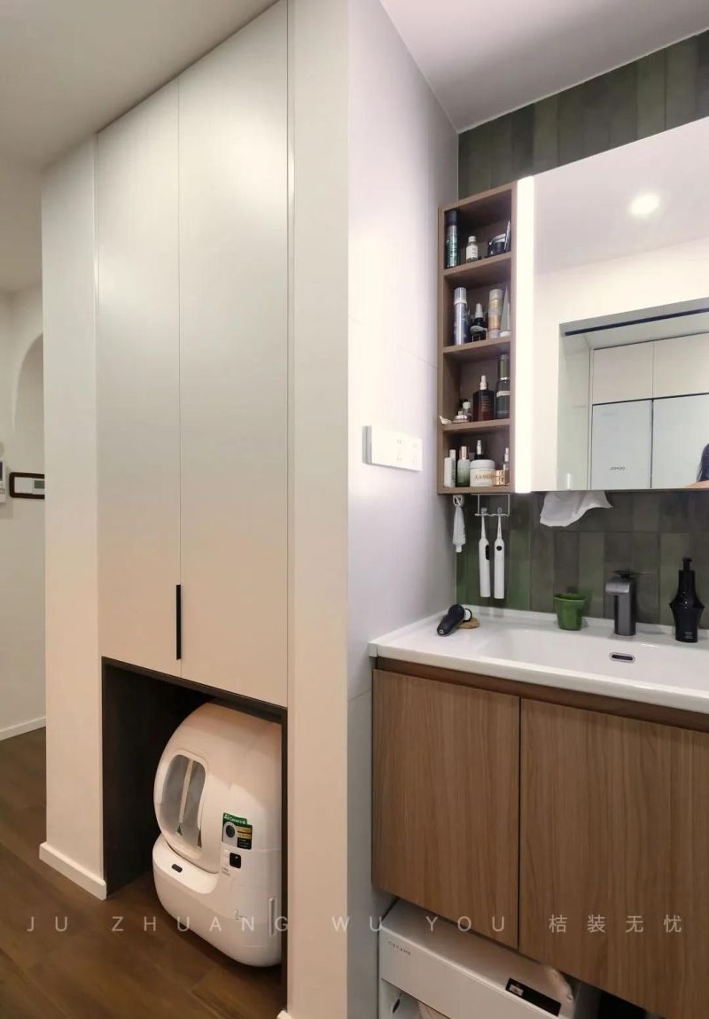 【桔+整屋】63m²手枪户塞下十大功能区！中古风婚房太心动了！ - 家居知识