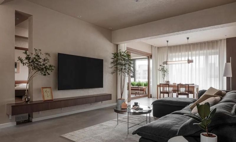 厌倦北欧风？134平侘寂风家装火了：木质元素+绝美花园，装出内心 - 家居知识