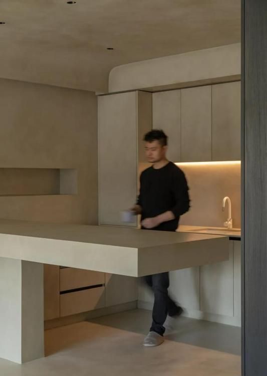 今年谁能逃过侘寂风？超大横厅+全屋大地色，别人家真的美爆了 - 家居知识