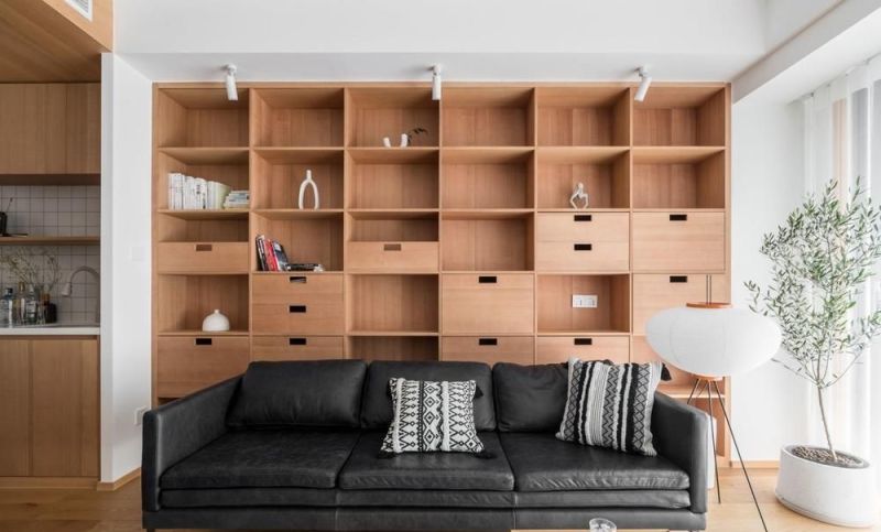 89㎡日式新家爆火：白墙+原木的治愈密码，藏着年轻人的生活智慧 - 家居知识