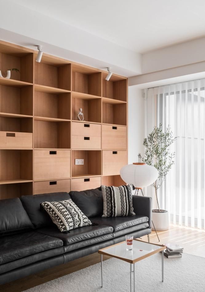 89㎡日式新家爆火：白墙+原木的治愈密码，藏着年轻人的生活智慧 - 家居知识