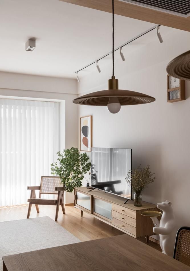89㎡日式新家爆火：白墙+原木的治愈密码，藏着年轻人的生活智慧 - 家居知识
