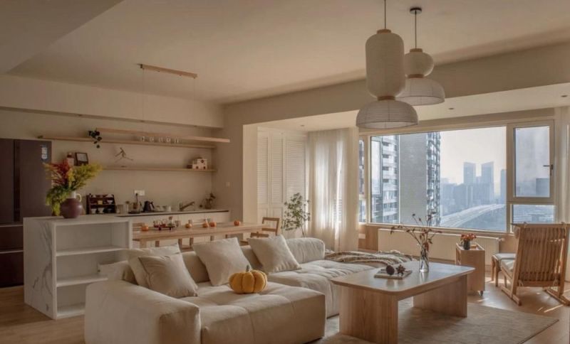 大横厅到底有多香？看这户日式装修，每一寸都藏着生活的治愈感 - 家居知识