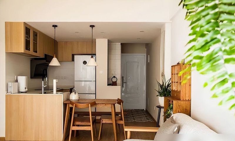 她的60㎡小家，因装修布置而走红，日式原木风真的很适合小户型 - 家居知识