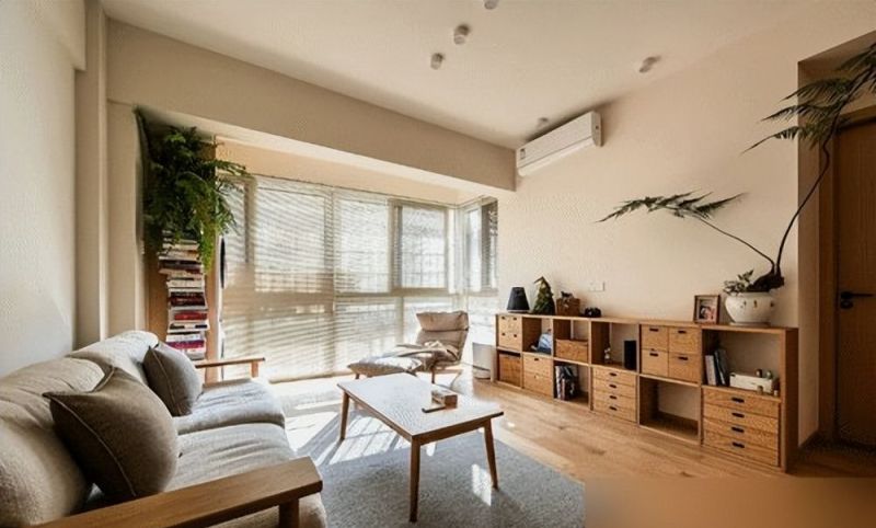 她的60㎡小家，因装修布置而走红，日式原木风真的很适合小户型 - 家居知识