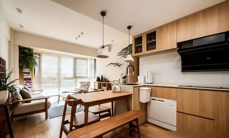 她的60㎡小家，因装修布置而走红，日式原木风真的很适合小户型 - 家居知识