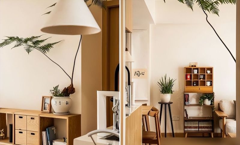 她的60㎡小家，因装修布置而走红，日式原木风真的很适合小户型 - 家居知识