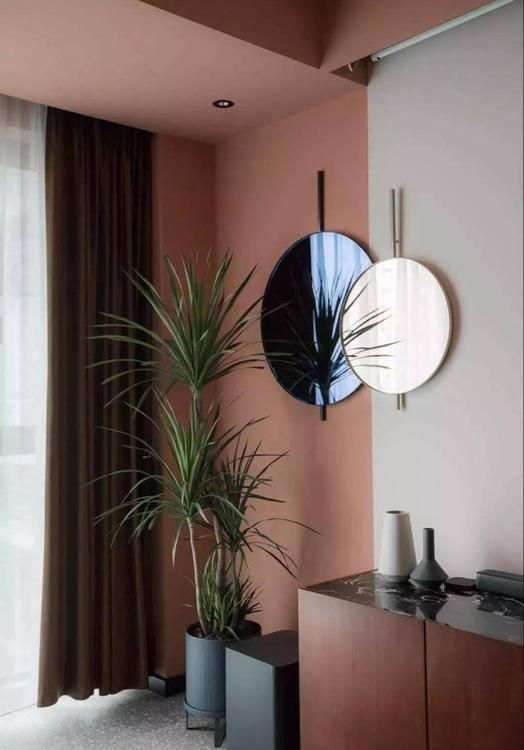 她家玄关放个柜子，酒柜、冰箱、大餐桌、吧台，全解决了！ - 家居知识