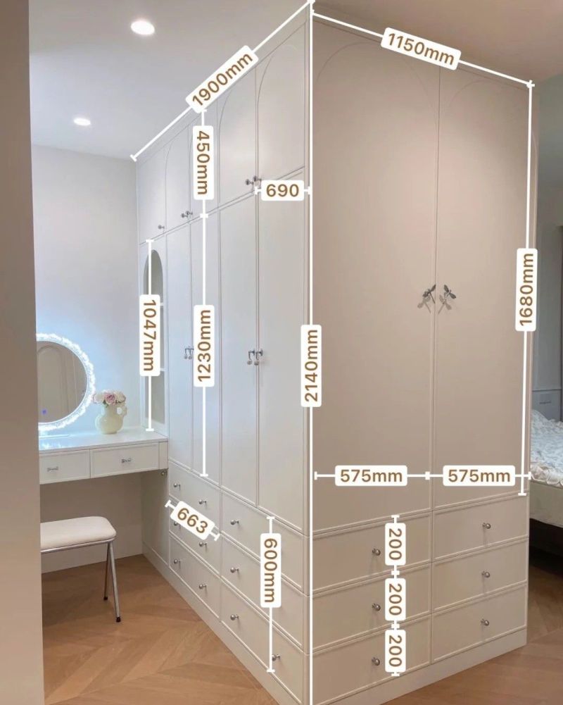占用卧室4㎡做步入式衣帽间，让房间大了不止一倍 - 家居知识