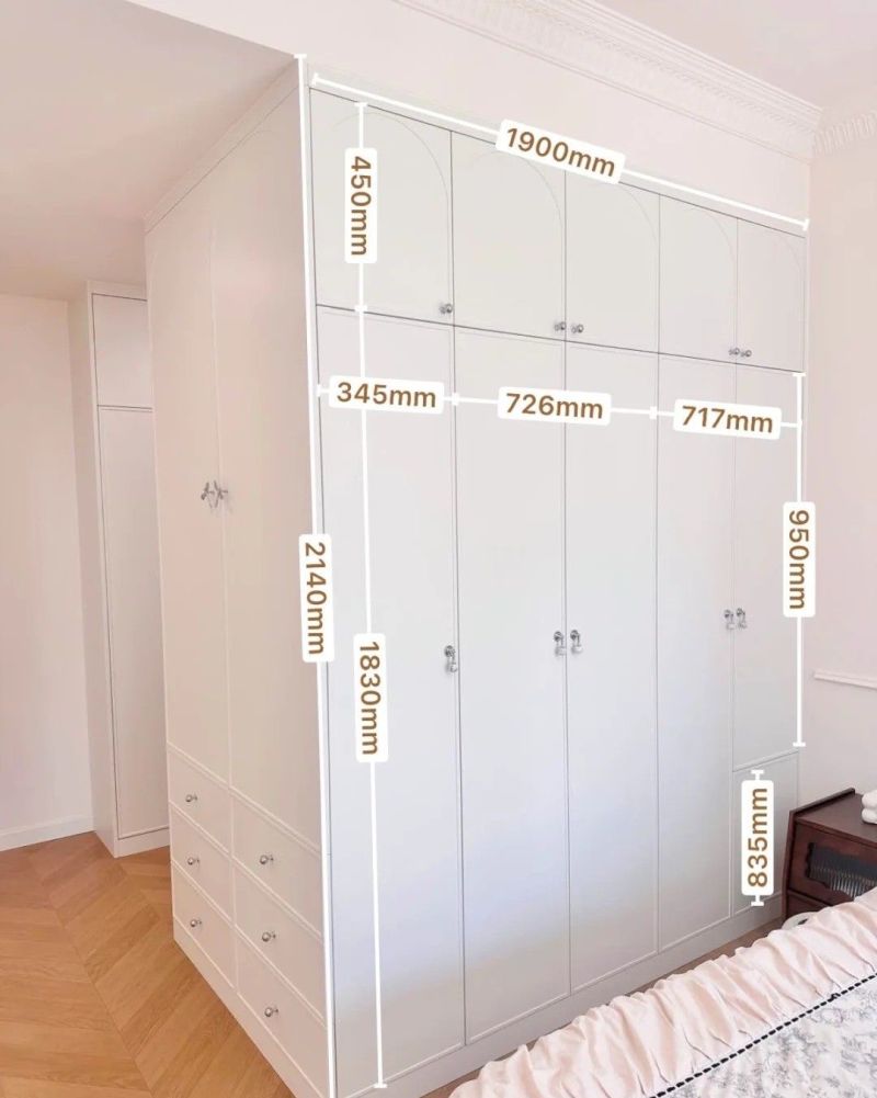 占用卧室4㎡做步入式衣帽间，让房间大了不止一倍 - 家居知识