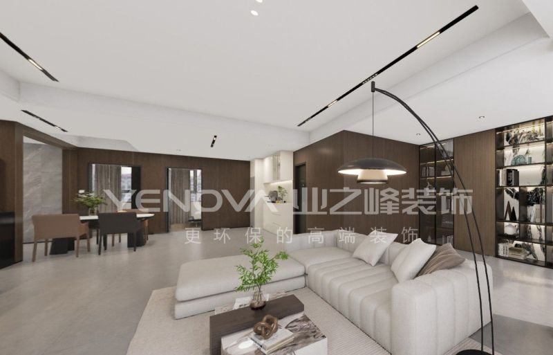 唐山凤城·翡翠湖130平方米意式现代风格装修效果案例|业之峰装饰 - 家居知识