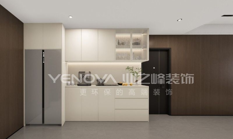 唐山凤城·翡翠湖130平方米意式现代风格装修效果案例|业之峰装饰 - 家居知识