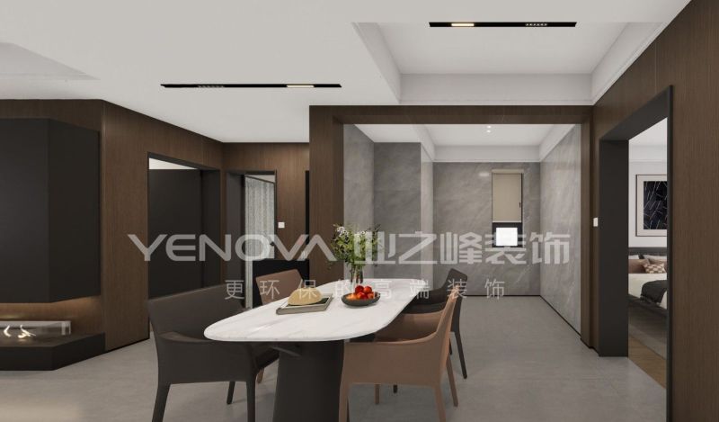 唐山凤城·翡翠湖130平方米意式现代风格装修效果案例|业之峰装饰 - 家居知识