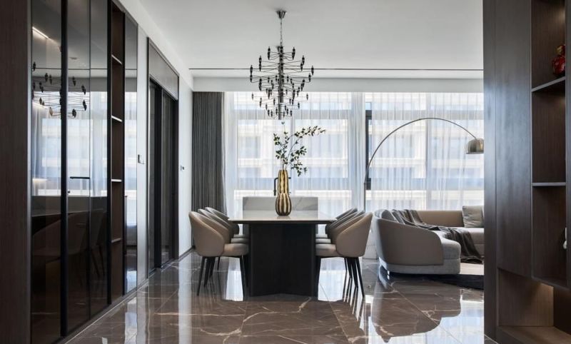 浙江夫妇180㎡新房，以现代为风，把家装修的高级时尚，太美了 - 家居知识