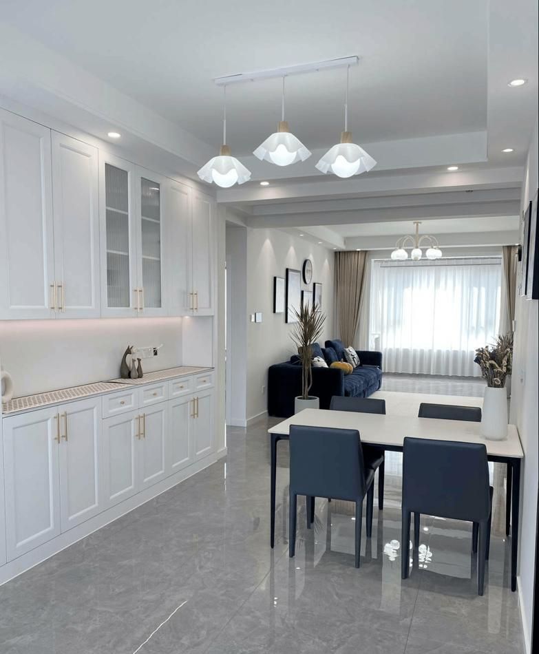 完工实景案例分享-现代轻奢混搭风格，简约又不失品质感 - 家居知识