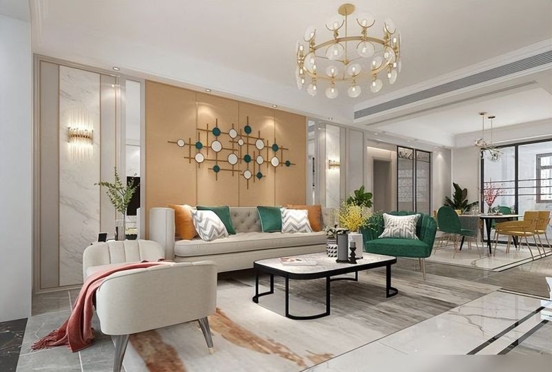 看了她家的现代轻奢风，被彻底“治愈”了，打开房门就被惊艳到了 - 家居知识