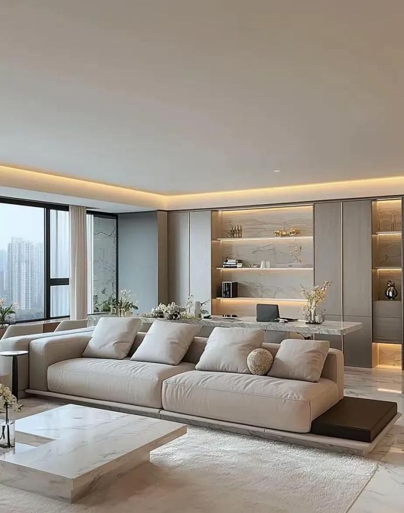 152平轻奢风，高级感溢出屏幕！这才是轻奢风的正确打开方式啊！ - 家居知识