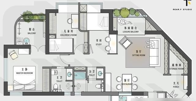 这是我见过最佛系的装修：115㎡，全屋原木风，再过10年也不过时 - 家居知识