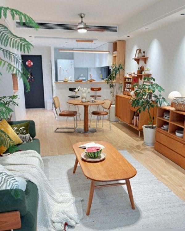 安徽女生89㎡森系原木风新家，干净温馨引热议