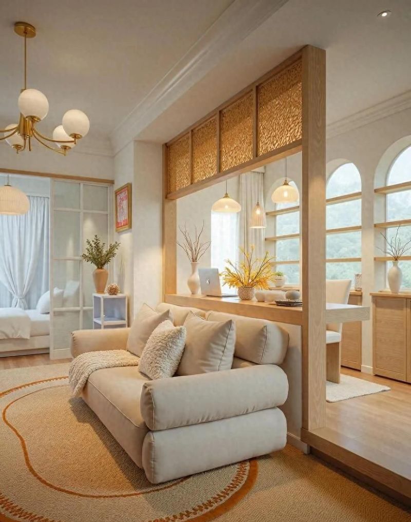 原木风设计打造小空间松弛感，干净利落又温馨