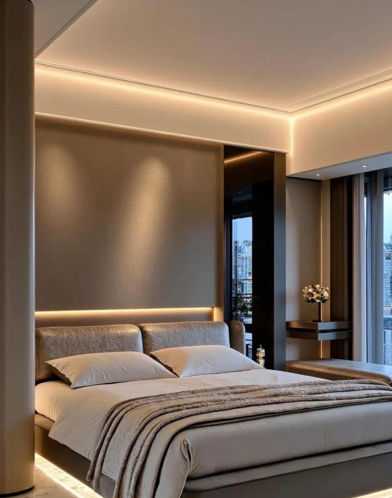 意式轻奢又来了，每一寸都是我的审美观点。这样舒适的家真好。 - 家居知识