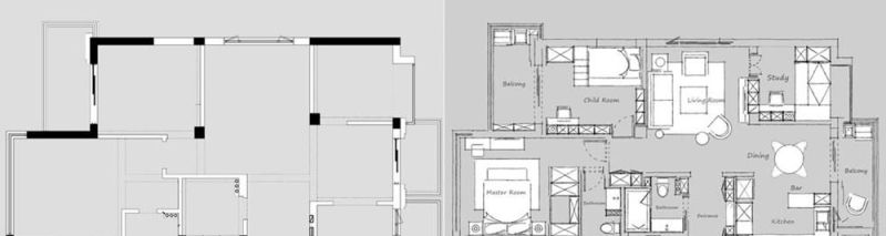 简美北欧混搭：当舒适感撞进清冷风里 - 家居知识