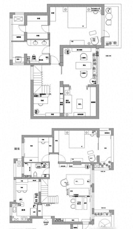 280㎡自然主义混搭美宅，三代同堂的 timeless 设计