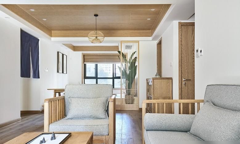 130平日式风装修：原木禅意+功能收纳，治愈都市生活 - 家居知识