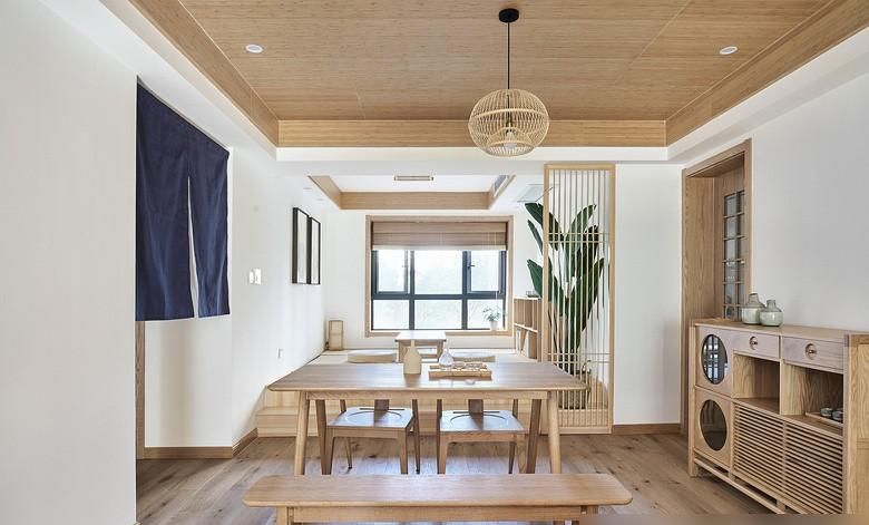130平日式风装修：原木禅意+功能收纳，治愈都市生活 - 家居知识