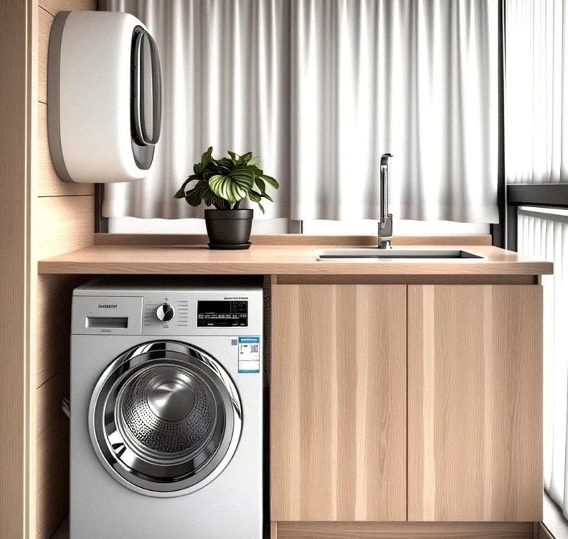 分享阳台柜的5种实用做法！储物、休闲、家政区全部搞定！ - 家居知识