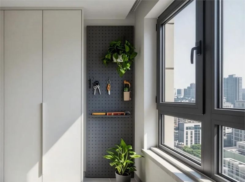 分享阳台柜的5种实用做法！储物、休闲、家政区全部搞定！ - 家居知识