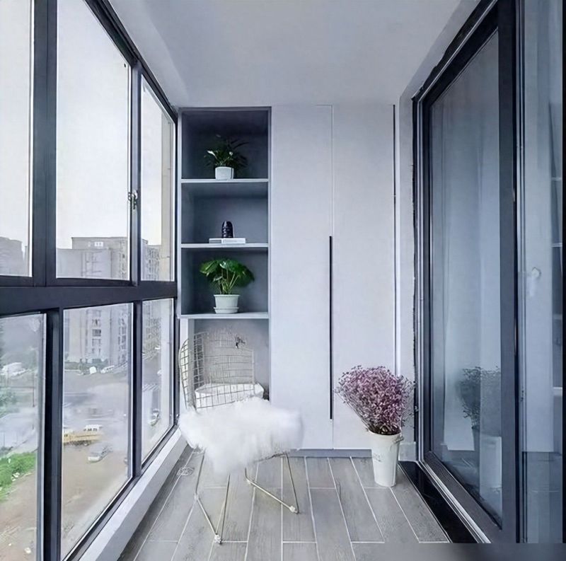 5款美观大气的阳台收纳柜设计，轻松解决家中凌乱难题