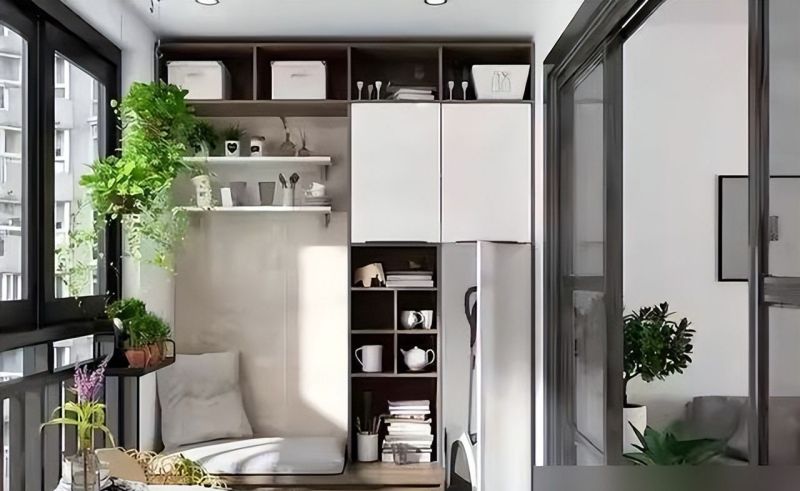 5阳台收纳柜设计方案，每款都美观大气，从此告别家中凌乱！ - 家居知识