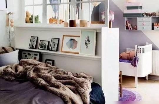 闺蜜卧室无意的隔断设计，没想到成为整个家的亮点，这种隔断太美 - 家居知识