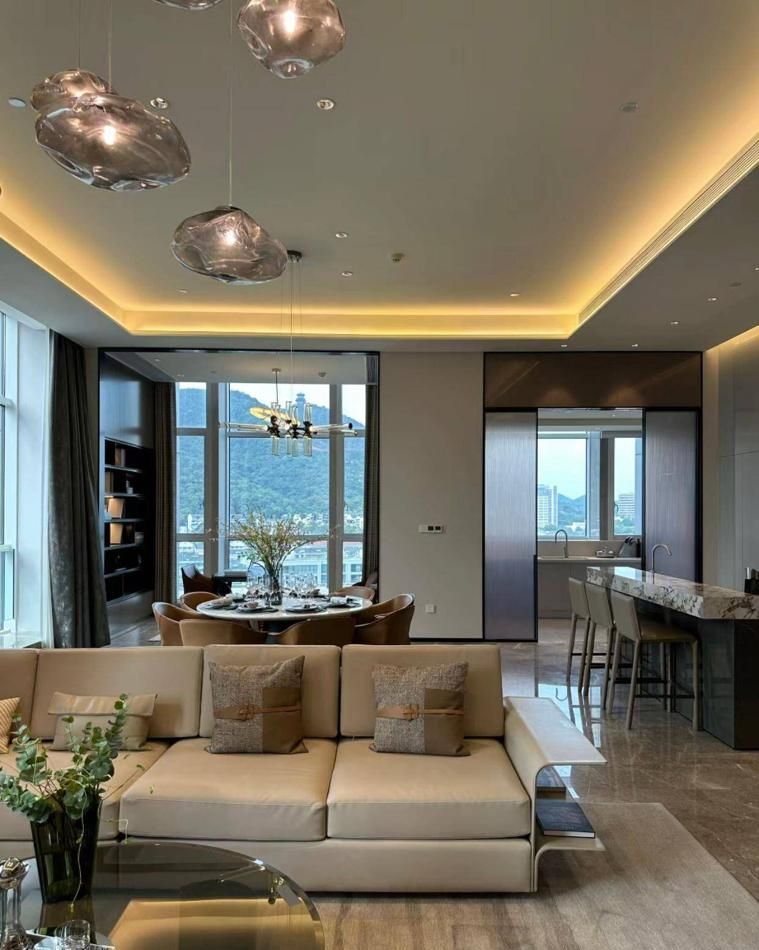 咖色系的现代简约风格，装修成这样，每天都想窝在家里 - 家居知识