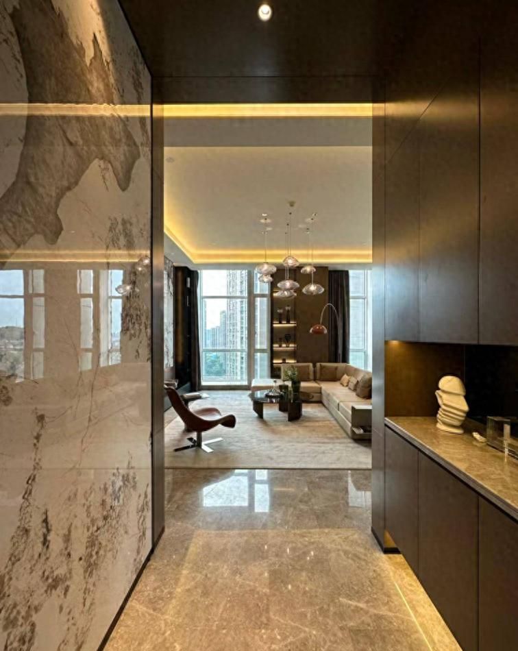 咖色系现代简约风，打造让你每天都想宅家的理想空间