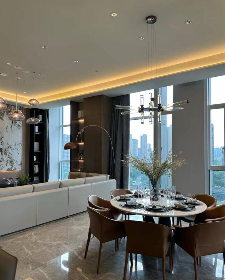 咖色系的现代简约风格，装修成这样，每天都想窝在家里 - 家居知识