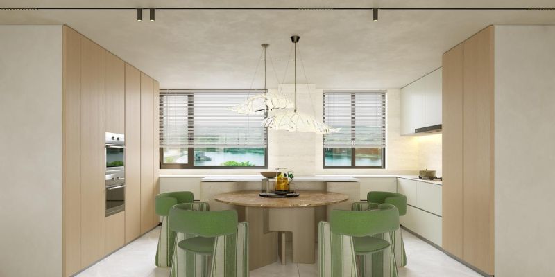 170m²现代奶油风春意盎然 - 家居知识