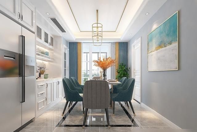 她家的美式风装修，堪称家居界的教科书，看到客厅后，惊艳到我了 - 家居知识