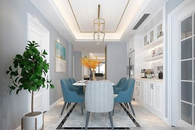 她家的美式风装修，堪称家居界的教科书，看到客厅后，惊艳到我了 - 家居知识