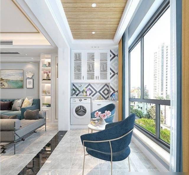 她家的美式风装修，堪称家居界的教科书，看到客厅后，惊艳到我了 - 家居知识