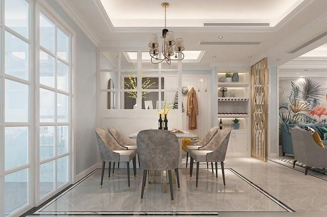 夫妻俩把118㎡三居室，装修美式风，带一些轻奢质感，真的很好看 - 家居知识